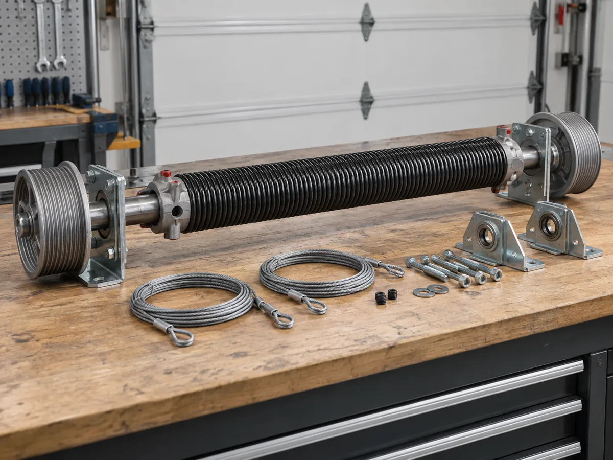Springs and Counterbalance Components garage door service in La Porte