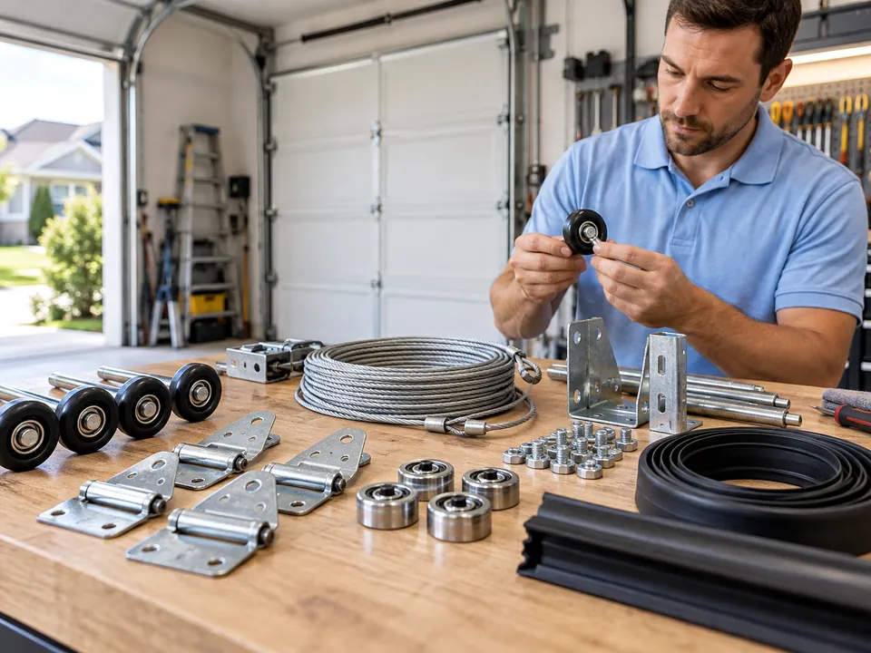 Springs and Counterbalance Components service details Springs and Counterbalance Components garage door service in La Porte