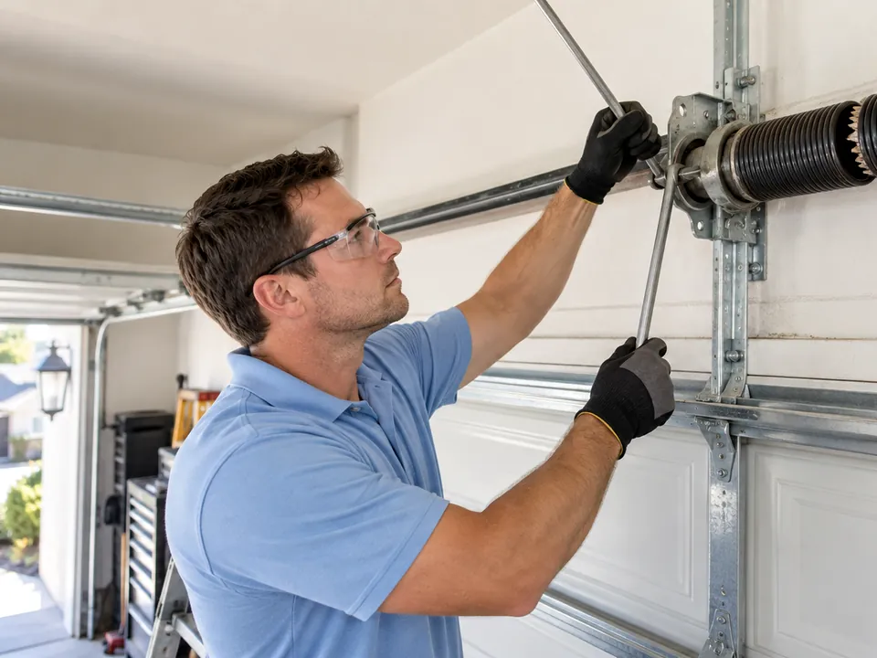 Torsion Spring Systems service details Torsion Spring Systems garage door service in La Porte